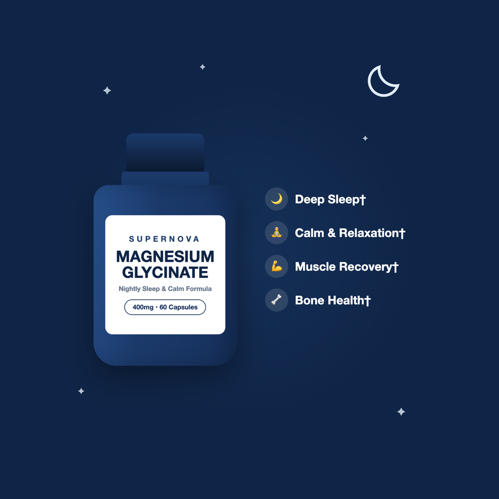 Magnesium Glycinate nighttime benefits — placeholder