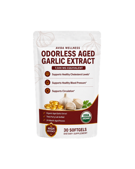 Daily wellness, without the <strong>garlic breath.</strong>